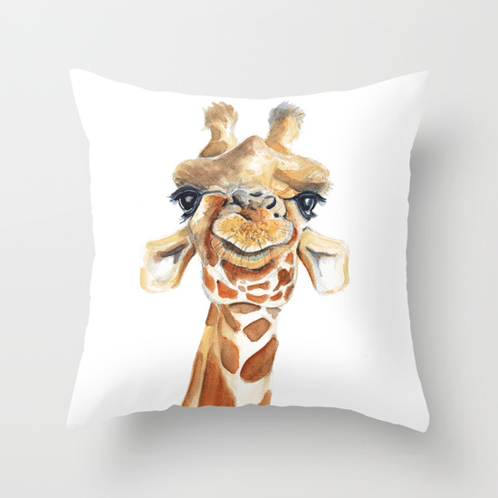 Giraffe pillow